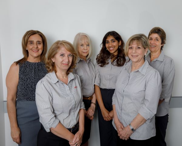 Our reception team